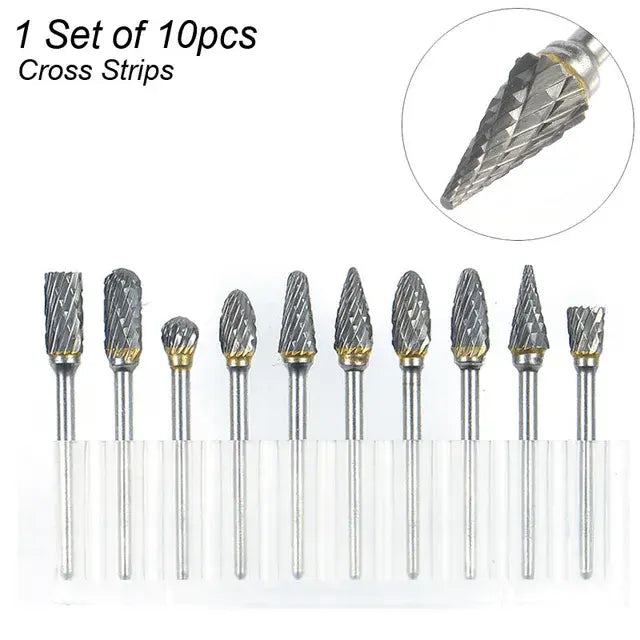 Rotary Tool Carbide Burr Set