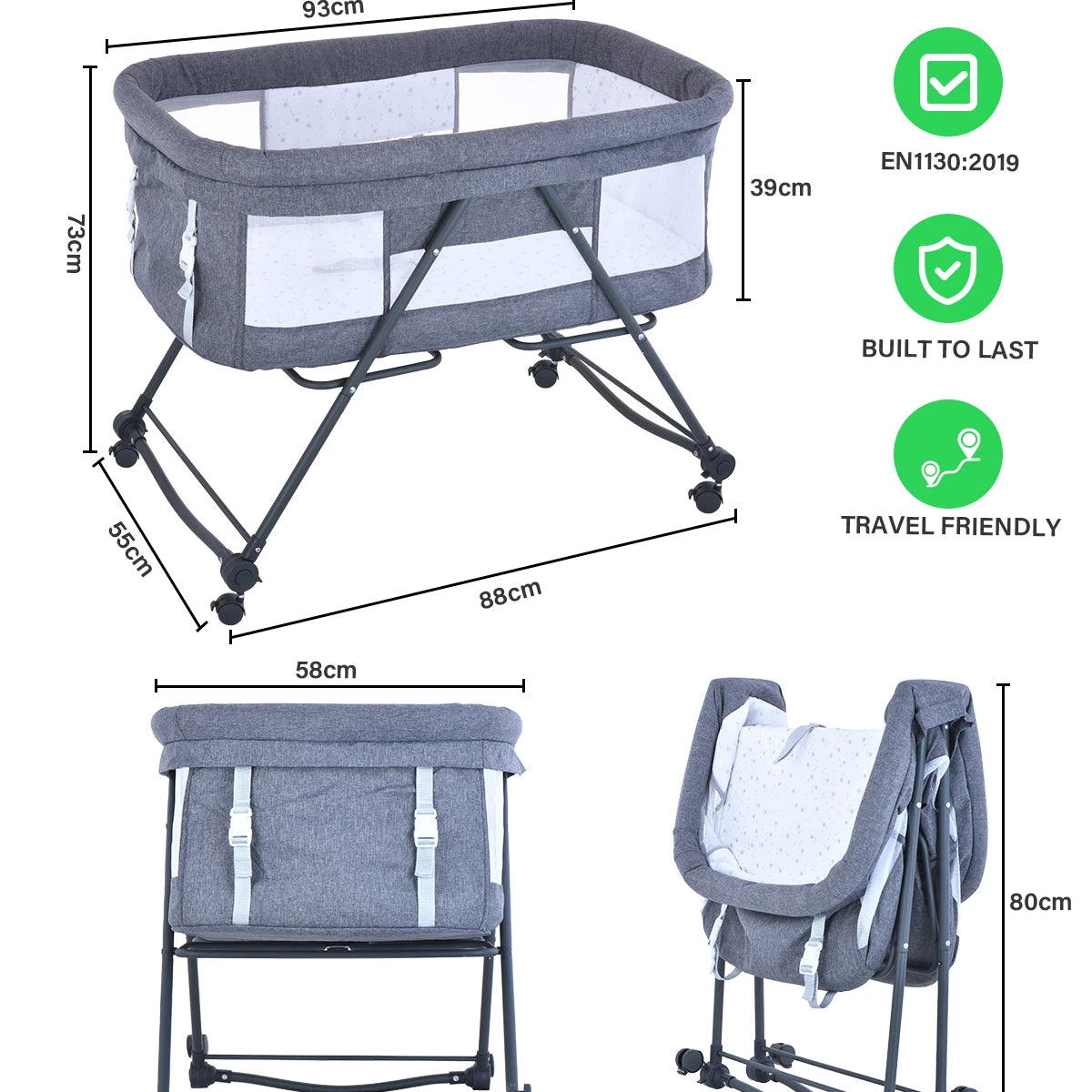 Baby Travel Cot/Crib