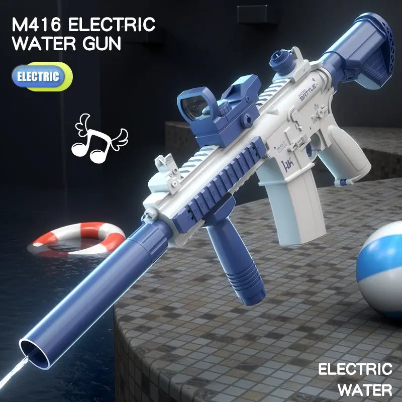 Electric Auto-Firing Water Blaster Toy