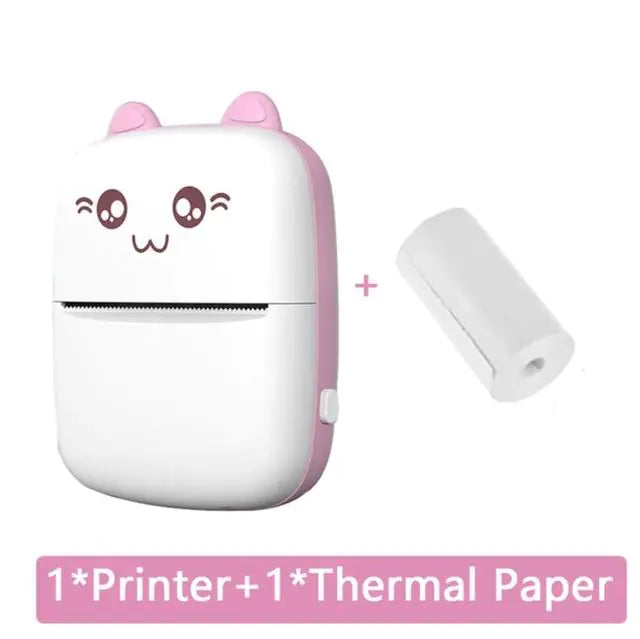 Mini Thermal Cat-Style Printer