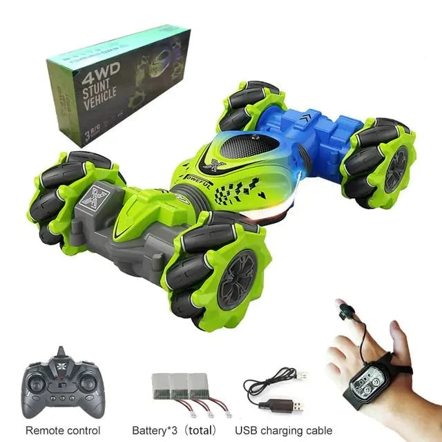 4WD RC Stunt Car 2.4G Radio Remote Control