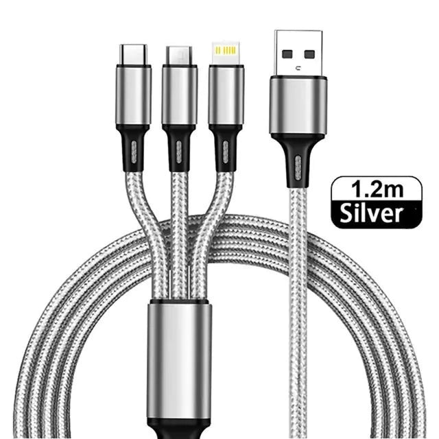 3 in 1 USB Charging Cable